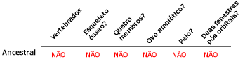 Gr&aacute;fico mostrando caracteres