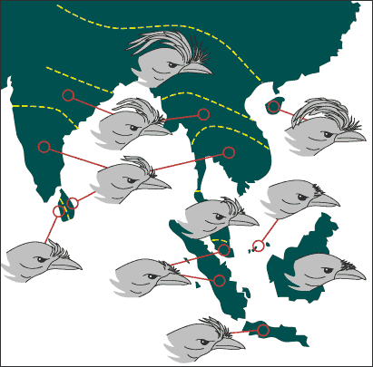 Varia&ccedil;&atilde;o sobre uma grande &aacute;rea geogr&aacute;fica
