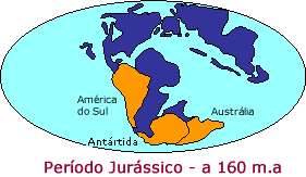 Gondwana anima&ccedil;&atilde;o split-up